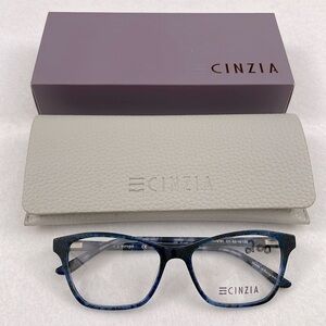 NWT CINZIA Glasses Frame, case and box